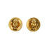 CHANEL VINTAGE EARRINGS ROUND COCOMARK GOLD ACCESSORY 94A 90307379 - PURPOSE