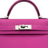 HERMES MINI KELLY 2 SELLIER MAGNOLIA VEAU EPSOM HAND SHOULDER BAG C PALLADIUM HARDWARE 90307382 - PURPOSE