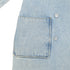 CHANEL COCO BUTTON DENIM TRENCH COAT BLUE GREEN TWEED 38 P72 RTW 90307386 - PURPOSE