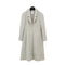 CHANEL VINTAGE LONG FAR COAT ECRU NYLON WOOL 40 00A RTW 90307387 - PURPOSE