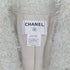 CHANEL VINTAGE LONG FAR COAT ECRU NYLON WOOL 40 00A RTW 90307387 - PURPOSE