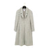 CHANEL COCO BUTTON DENIM TRENCH COAT BLUE GREEN TWEED 38 P72 RTW 90307386 - PURPOSE