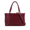 CHANEL VINTAGE COCOMARK TOTE SHOULDER BAG RED CAVIAR SKIN 90307804