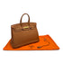 HERMES BIRKIN 35 GOLD TOGO HAND BAG □J GOLD HARDWARE 90307816 - PURPOSE