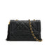 CHANEL VINTAGE MATELASSE CHAIN SHOULDER BAG FRINGE BLACK LAMB SKIN 90307819 - PURPOSE