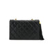 CHANEL VINTAGE MATELASSE CHAIN SHOULDER BAG FRINGE BLACK LAMB SKIN 90307819 - PURPOSE