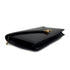 HERMES LYDIE BLACK CLUTCH SHOULDER BAG BOXCALF 〇H GOLD HARDWARE 90307822 - PURPOSE