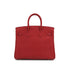 HERMES BIRKIN 25 ROUGE GARANCE TOGO HAND BAG □I PALLADIUM HARDWARE 90307832