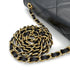 CHANEL VINTAGE COCOMARK MATELASSE CHAIN SHOULDER BAG BLACK LAMB SKIN 90307863 - PURPOSE