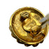 CHANEL VINTAGE EARRINGS ROUND MADEMOISELLE GOLD ACCESSORY 90307873 - PURPOSE