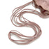 CHANEL VINTAGE MATELASSE SHOULDER BAG FRINGE PINK LAMB SKIN 90307874 - PURPOSE