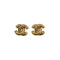 CHANEL VINTAGE EARRINGS COCOMARK MATELASSE GOLD ACCESSORY 90307892 - PURPOSE