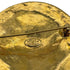 CHANEL VINTAGE COCOMARK BROOCH ROUND GOLD ACCESSORY 94A 90307893 - PURPOSE