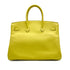 HERMES BIRKIN 35 LIME VEAU EPSOM HAND BAG □O GOLD HARDWARE 90307905 - PURPOSE