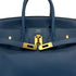 HERMES BIRKIN 25 DEEP BLUE VEAU SWIFT HAND BAG D GOLD HARDWARE 90307908 - PURPOSE