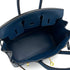 HERMES BIRKIN 25 DEEP BLUE VEAU SWIFT HAND BAG D GOLD HARDWARE 90307908 - PURPOSE