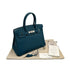 HERMES BIRKIN 30 COLVERT TAURILLON CLEMENCE HAND BAG □R PALLADIUM HARDWARE 90307909 - PURPOSE