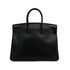 HERMES BIRKIN 35 BLACK BOX CALF HAND BAG □F GOLD HARDWARE 90307912 - PURPOSE