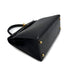 HERMES KELLY 28 SELLIER BLACK BOX CALF HAND SHOULDER BAG □A GOLD HARDWARE 90307915 - PURPOSE