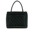 CHANEL VINTAGE MEDALLION TOTE BAG DARK GREEN CAVIAR SKIN 90307917 - PURPOSE