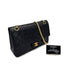 CHANEL VINTAGE MATELASSE CHAIN SHOULDER BAG BLACK LAMB SKIN 90307919 - PURPOSE