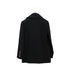 CHANEL VINTAGE COCO BUTTON PEA COAT BLACK WOOL 38 96A RTW 90307922 - PURPOSE