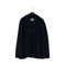 CHANEL VINTAGE COCO BUTTON KNIT PEA COAT BLACK WOOL 40 P31 RTW 90307923 - PURPOSE