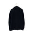 CHANEL VINTAGE COCO BUTTON KNIT PEA COAT BLACK WOOL 40 P31 RTW 90307923 - PURPOSE