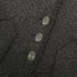 CHANEL VINTAGE COCO BUTTON FRINGE LONG COAT BLACK WOOL 40 04A RTW 90307925 - PURPOSE