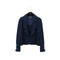 CHANEL TWEED JACKET BLUE BLACK 38 P53 RTW 90307927 - PURPOSE
