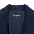 CHANEL TWEED JACKET BLUE BLACK 38 P53 RTW 90307927 - PURPOSE