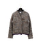 CHANEL VINTAGE FRINGE KNIT CARDIGAN LOGO BUTTON MULTI COLOR WOOL 46 99A RTW 90307928 - PURPOSE