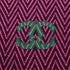 CHANEL COCOMARK KNIT DRESS PURPLE CASHMERE 38 21K RTW 90307930 - PURPOSE