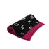 CHANEL COCOMARK LOGO WINTER SCARF BLACK PINK CASHMERE ACCESSORY 23A 90307932 - PURPOSE