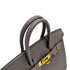 HERMES BIRKIN 25 ETAIN TOGO HAND BAG X GOLD HARDWARE 90307990 - PURPOSE