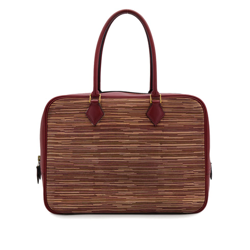 HERMES PLUME 32 ROUGE H CHAMONIX VIBRATO HAND BAG □E GOLD HARDWARE 90307993 - PURPOSE