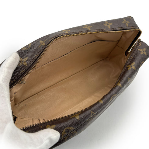 LOUIS VUITTON MONOGRAM TROUSSE TOILETTE 28 CLUTCH BAG BROWN M47522 90307995 - PURPOSE