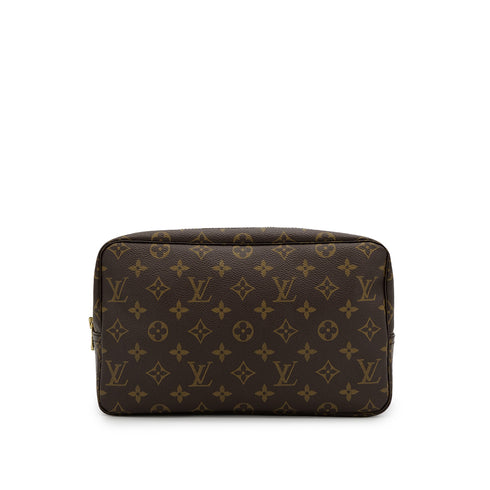 LOUIS VUITTON MONOGRAM TROUSSE TOILETTE 28 CLUTCH BAG BROWN M47522 90307996 - PURPOSE