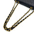 CHANEL VINTAGE MAXI MATELASSE 34 CHAIN SHOULDER BAG BLACK LAMB SKIN 90307997 - PURPOSE