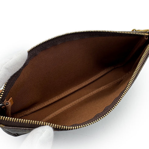 LOUIS VUITTON MONOGRAM POCHETTE ACCESSOIRES HAND BAG BROWN M51980 90307998 - PURPOSE