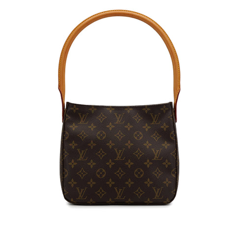 LOUIS VUITTON MONOGRAM LOOPING MM SHOULDER BAG BROWN M51146 90307999 - PURPOSE