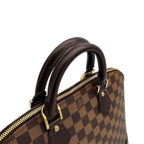 LOUIS VUITTON DAMIER ALMA PM HAND BAG EBENE N51131 90308000 - PURPOSE