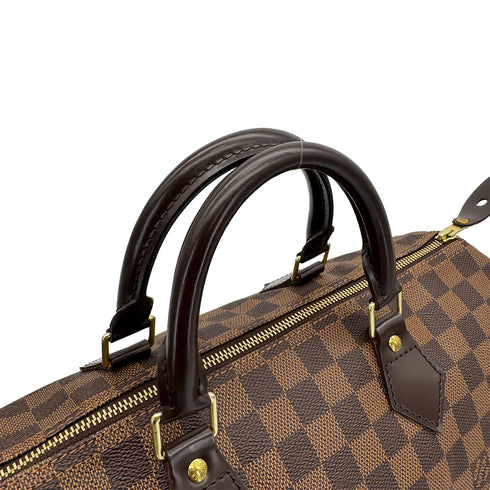 LOUIS VUITTON DAMIER SPEEDY 35 HAND BAG EBENE N41363 90308003 - PURPOSE