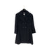CHANEL VINTAGE COCO BUTTON LONG COAT BLACK WOOL 38 97A RTW 90308007 - PURPOSE