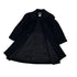 CHANEL VINTAGE COCO BUTTON LONG COAT BLACK WOOL 38 97A RTW 90308007 - PURPOSE