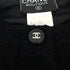 CHANEL VINTAGE COCO BUTTON LOGO JACKET BLACK WOOL 42 95A RTW 90308008 - PURPOSE