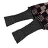 CHANEL CHECK PATTERN LOGO BUTTON JACKET BLACK WOOL 40 07A RTW 90308009 - PURPOSE