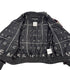 CHANEL CHECK PATTERN LOGO BUTTON JACKET BLACK WOOL 40 07A RTW 90308009 - PURPOSE