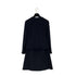 CHANEL CAMELLIA COCO BUTTON JACKET SKIRT SET BLACK TWEED 40 P36 RTW 90308013 - PURPOSE