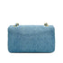 CHANEL VINTAGE FULL FLAP CHAIN SHOULDER BAG BLUE DENIM 90308202 - PURPOSE